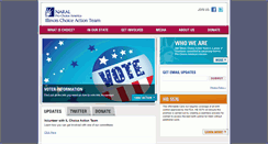 Desktop Screenshot of ilchoiceactionteam.org