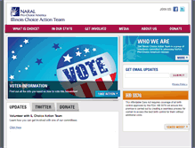 Tablet Screenshot of ilchoiceactionteam.org